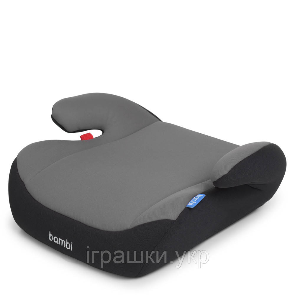 Детское автокресло бустер Bambi M 2784, сірий