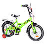 Дитячий двоколісний велосипед Tilly EXPLORER 14 дюймів T-21418 зелений. Для дітей 3-5 років, фото 2