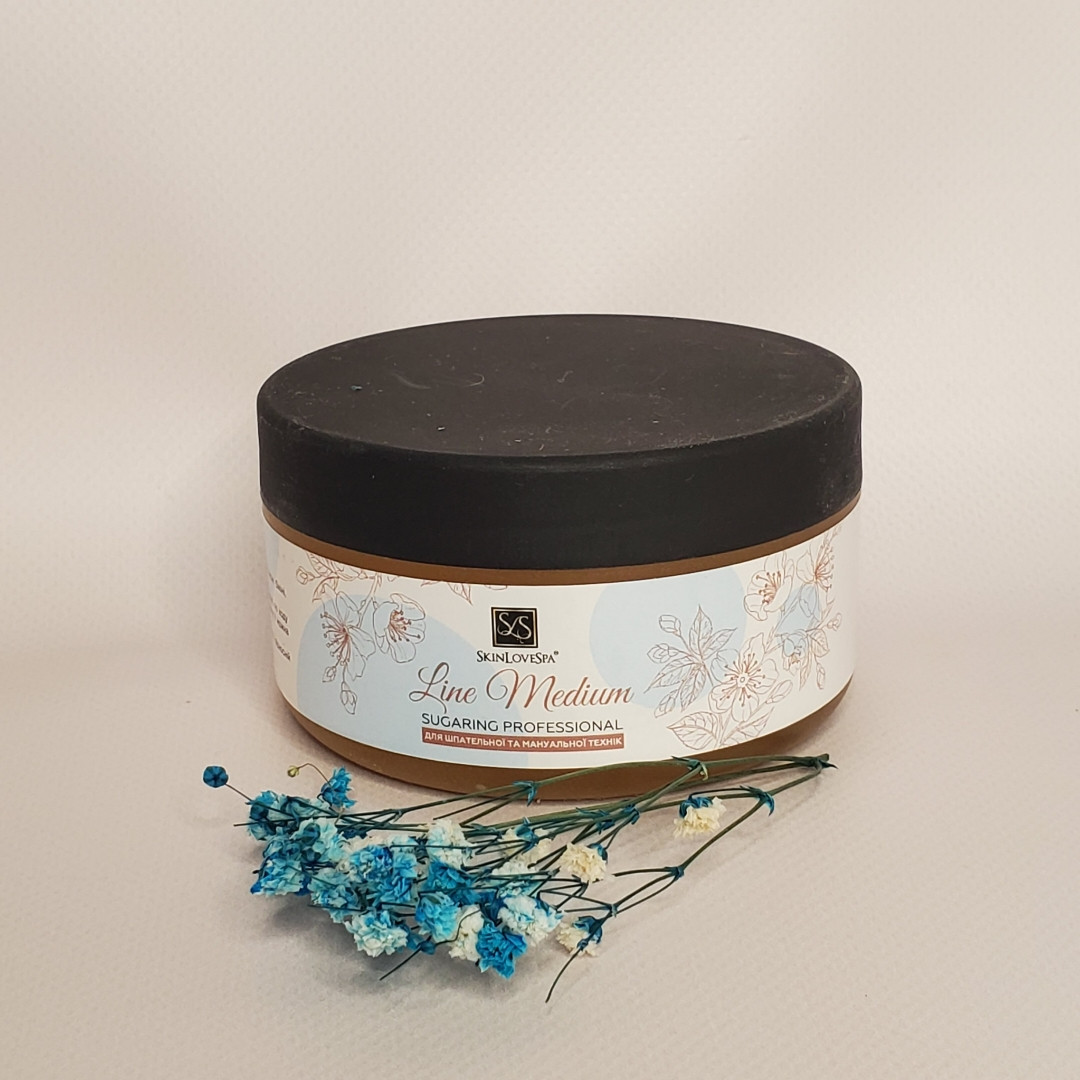 Цукрова паста для депіляції м'яка Sugaring Professional Soft Line "SkinLoveSpa" 350 гр