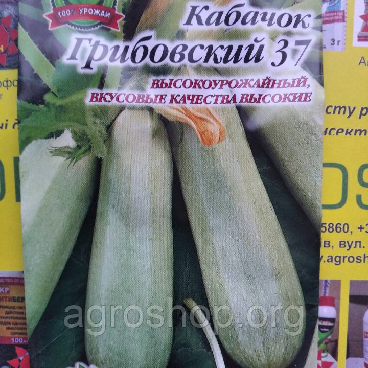 Насіння Кабачок-цукіні Золотинка, жовтий, 20г