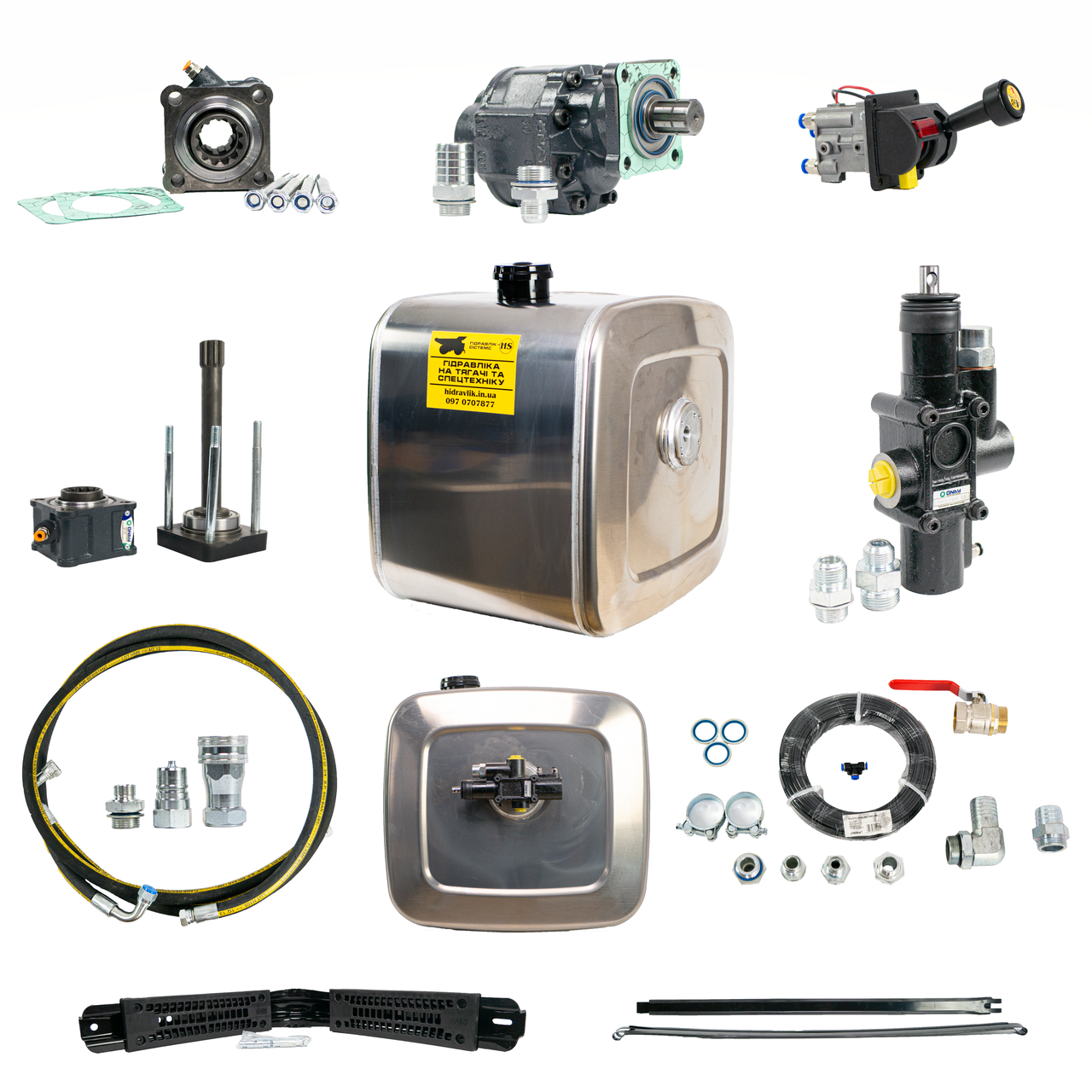 Гідравліка на автомобілі марки MAN ZF KOM