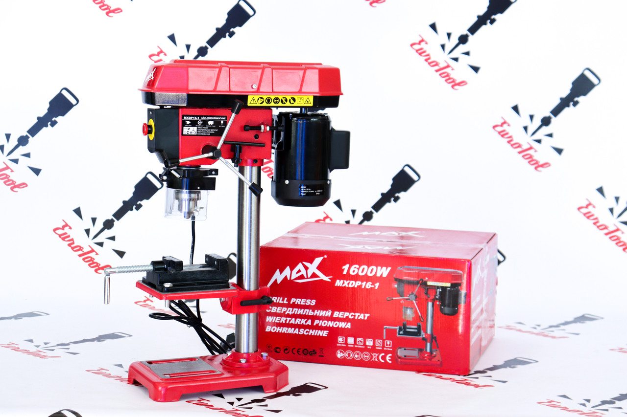 Свердлильний верстат MAX 1600 Вт Poland професійний