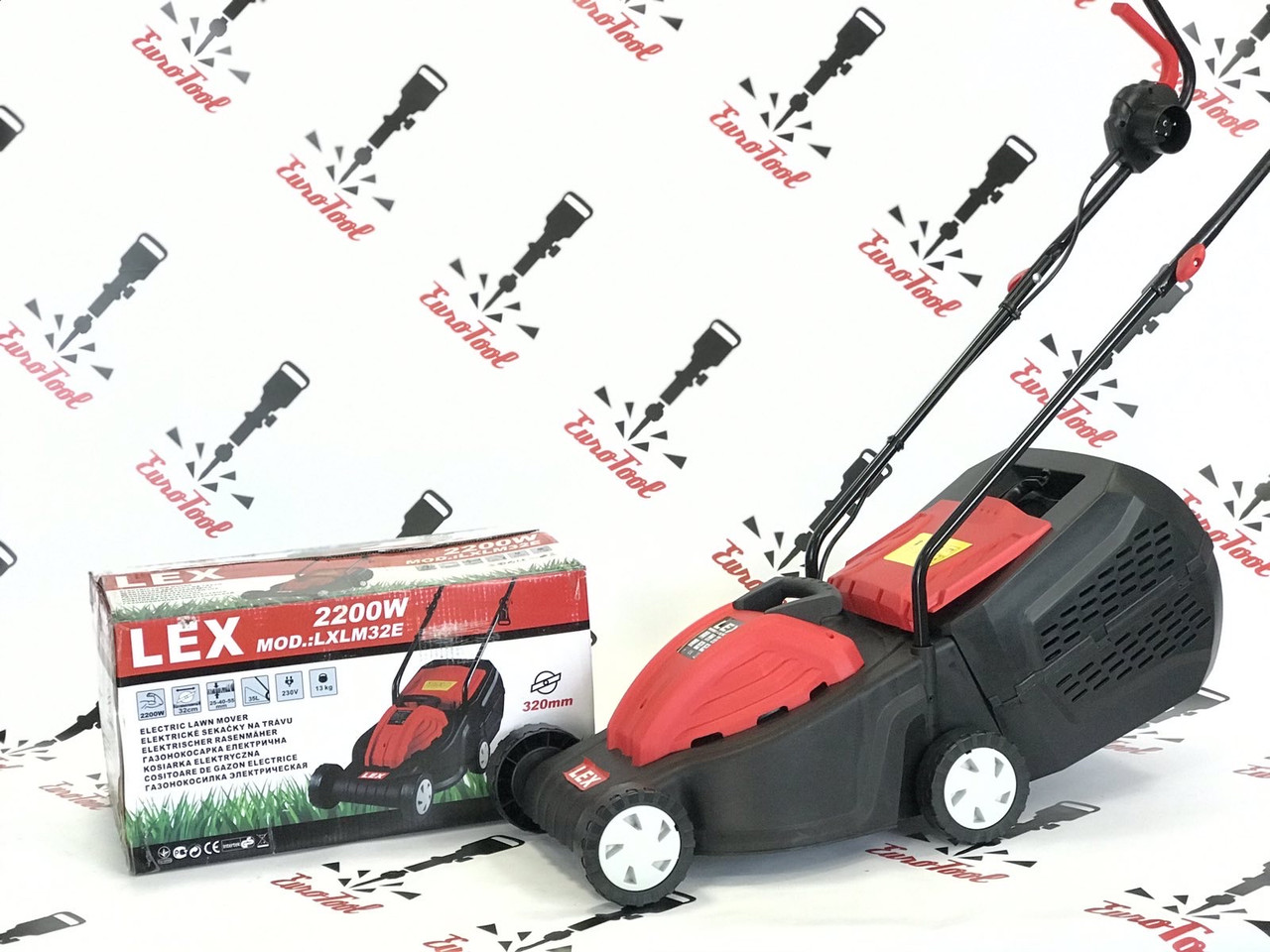 Газонокосарка LEX LXLM32E 320мм асинхронний двигун 2200W POLAND
