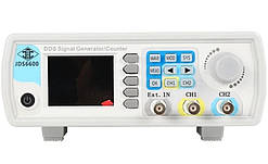 Генератор сигналів двоканальний DDS JUNTEK JDS6600-60M 60МГц.