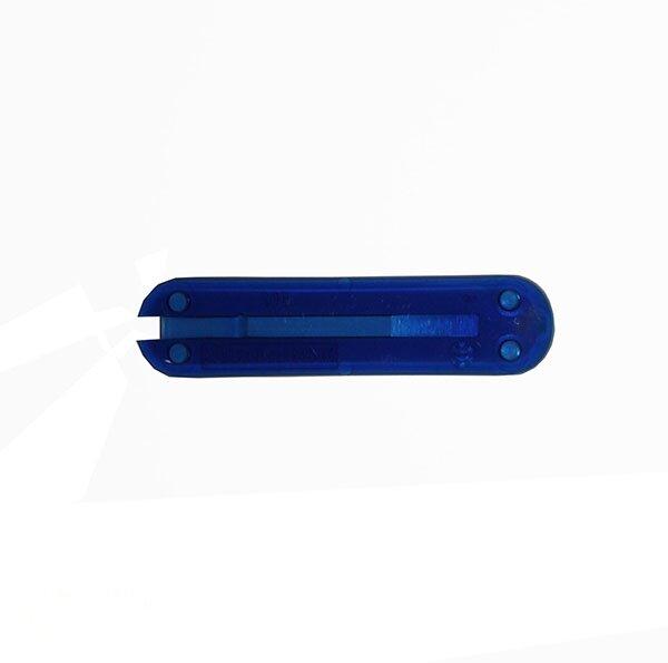 100% SWISS ORIGINAL • Накладка ручки ножа "Victorinox" задня, blue translucent