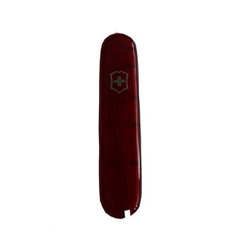 100% SWISS ORIGINAL • Накладка рукоятки ножа Victorinox передня червона, для ножів 91мм.