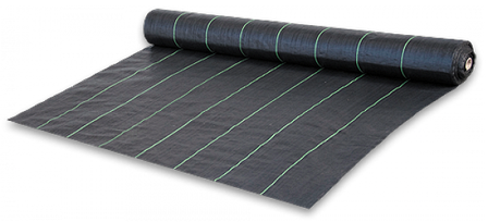 Агротканина проти бур'янів 70 г/м² PP, чорна
UV 0,4х100м, AT7004100, фото 1