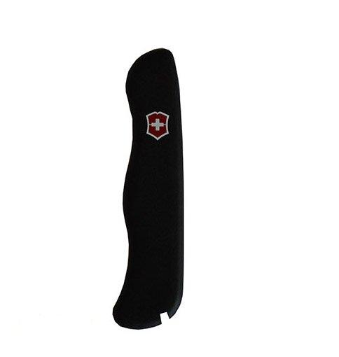 100% SWISS ORIGINAL • Накладка рукоятки ножа Victorinox передня чорна, для ножів 111мм.