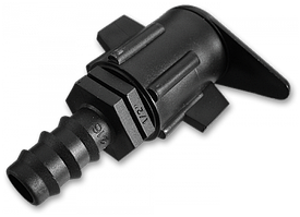 Старт-конектор плоский шланг/трубка 20мм, 
DSWA08-20L