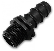 Адаптер для трубки 16мм із зовнішньою різьбою 
1/2", DSWA04-1216L