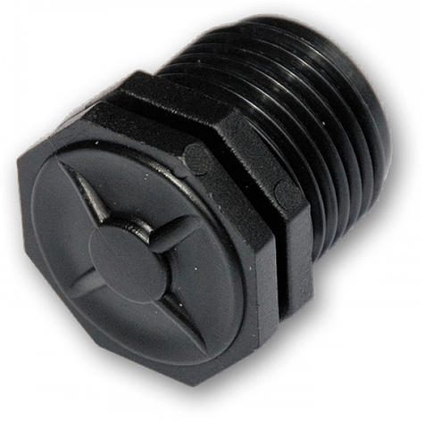 Заглушка із зовнішньою різьбою 1/2", DSA-581212L, фото 1