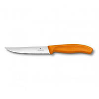 100% SWISS ORIGINAL Нож кухонный для стека и пиццы Victorinox 6.7936.12L9 12см