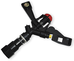 Зрошувач пульсівний AQUA JET із внутрішньою 
різьбою 3/4" / ø20м, BLACK LINE, AJ-TS6005