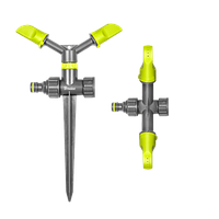 Зрошувач обертовий 2-х ріжковий на кілку 
LIME LINE в блістері, LE-6101