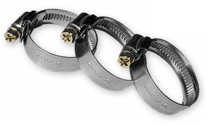 Хомут черв'ячний нержавіючий BRADAS 20-32мм, 
BSW2 20-32/12
