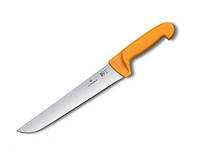 100% SWISS ORIGINAL Нож кухонный Victorinox Swibo Butcher 5.8431.24 (24 см)