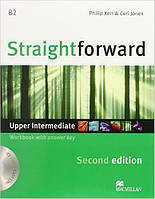 Straightforward (2nd Edition) Upper Intermediate Workbook with Key + CD