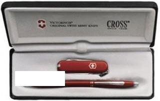 100% SWISS ORIGINAL • Набір Victorinox 4.4401 (ніж і ручка)