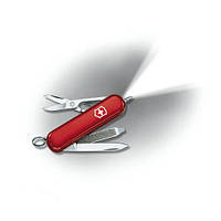 100% SWISS ORIGINAL • Ніж Victorinox Signature Lite 0.6226 червоний