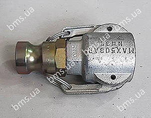 З'єднання-перехідник діам. MT 35 (мама) - VT 25 (папа) для гіпсової штукатурки, фото 2