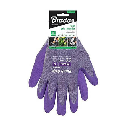 Рукавички захисні FLEX GRIP LAVENDER, розмір 6, RWFGLR6, фото 3