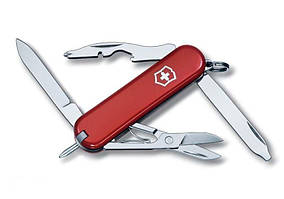 100% SWISS ORIGINAL • Ніж Victorinox Manager Midnite 0.6366 червоний