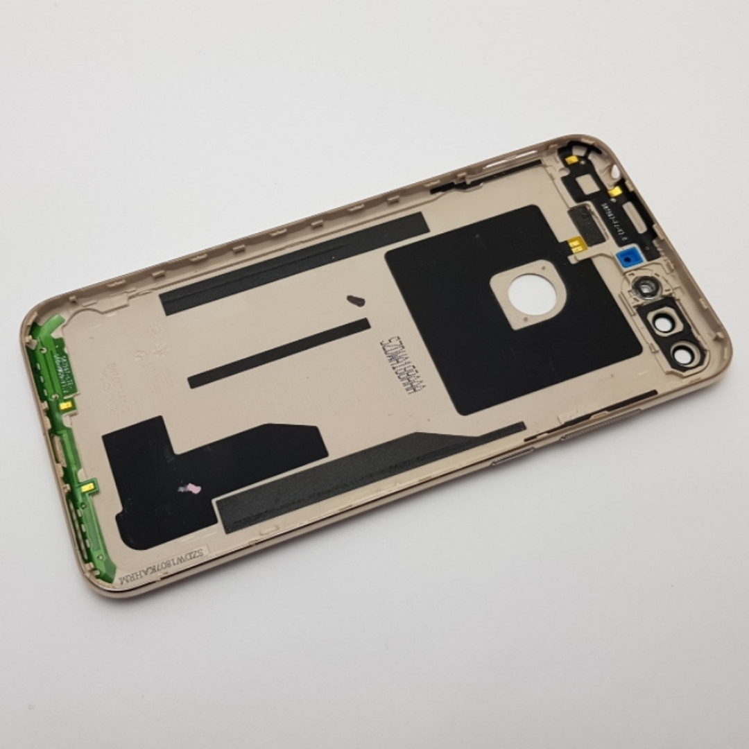 Кришка honor 7c (aum-l41) золото сервісний оригінал з розборки, фото 1