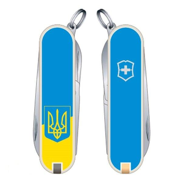 100% SWISS ORIGINAL • Ніж Victorinox Classic SD Ukraine 0.6223.7R3