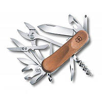 100% SWISS ORIGINAL Нож Victorinox Delemont "EvoWood S557" 2.5221.S63