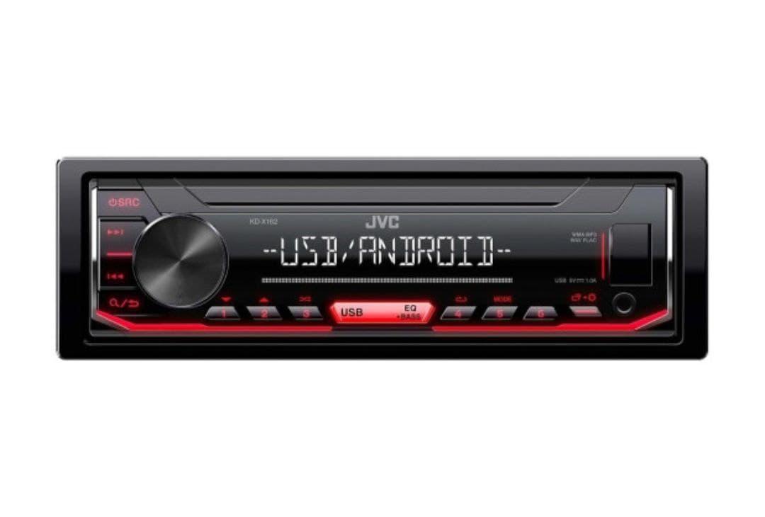 Автомагнитола JVC KD-X162 USB, AUX, FM 4*50 - фото 3 - id-p1355312571