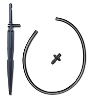 Комплект для прикореневого поливу з прямою 
крапельницею, під шланг 3x5мм, DSK-2111L