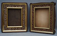 Кіоти з різьбленими рамами і золоченими штапиками., фото 10