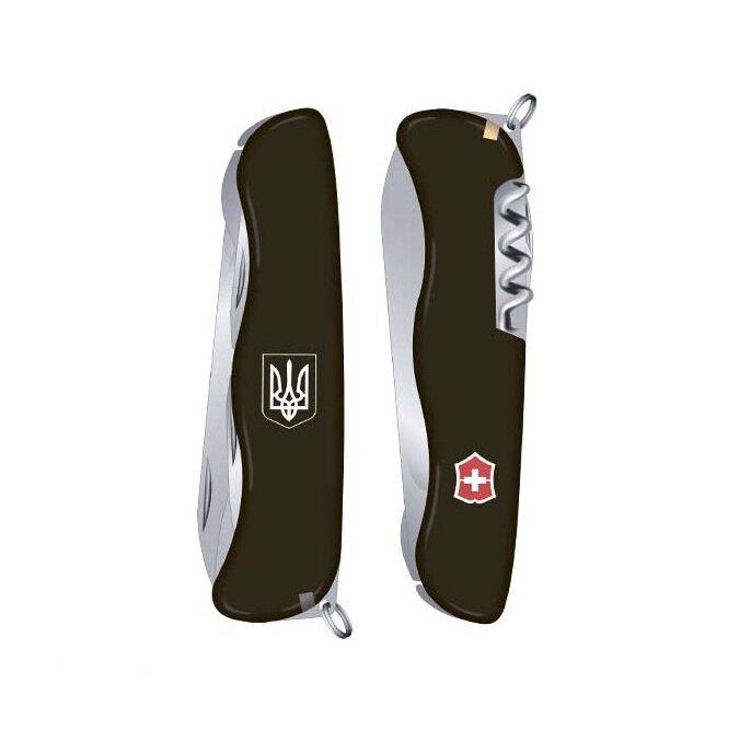 100% SWISS ORIGINAL • Ніж Victorinox NOMAD UKRAINE 0.8353.3R7