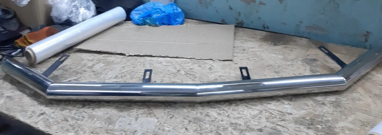 Труба передня одинарна D60 Захист переднього бампера одинарна Передній радіус на Hyundai ix35 2010-2013