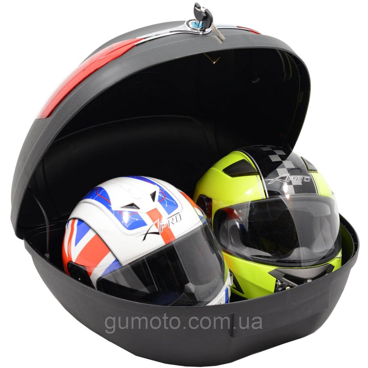 Кофр для мотоцикла квадроцикл V-51L на два шлема - фото 1 - id-p1355403181