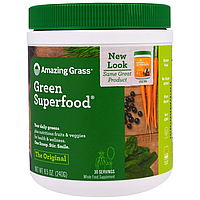 Зеленый Суперфуд, Green superfood Amazing Grass, 240 г