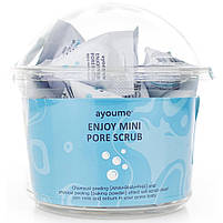 Скраб для очищення і звуження пор Ayoume Enjoy Mini Pore Scrub 3 г (8809534252181), фото 4
