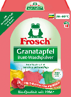 Стиральный порошок для цветных вещей Frosch Colorwaschmittel Granatapfel, 1,35 кг