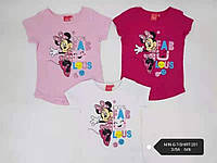 Футболка для девочек оптом, Disney, 3-8 лет, aрт. MIN-G-SHIRT-201