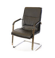 Кресло офисное Спринг, черный, эргономичное мягкое компьютерное кресло, CH CF А-Клас