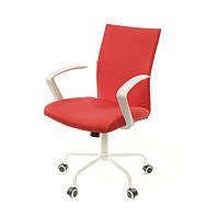 Кресло офисное Арси, красный, компьютерные кресло на колесах с подлокотниками, WT TILT А-Клас