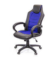 Кресло офисное Астон, синий, эргономичное мягкое компьютерное кресло, W PL TILT А-Клас