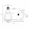 Панорамна WiFi IP-камера лампочка риб'яче око EC75, фото 3