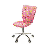 Кресло офисное Кеви, розовые пузырьки, эргономичное мягкое компьютерное кресло, CH TILT А-Клас
