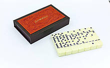 Домино настольная игра в металлической коробке (кости-4,3см, р-р 19x11,5x3,5см)