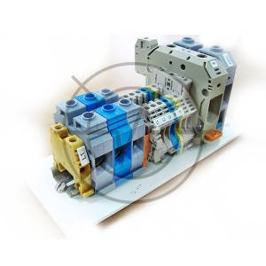 Клемма MRK 70 mm2 ONKA прохідна на din-рейку