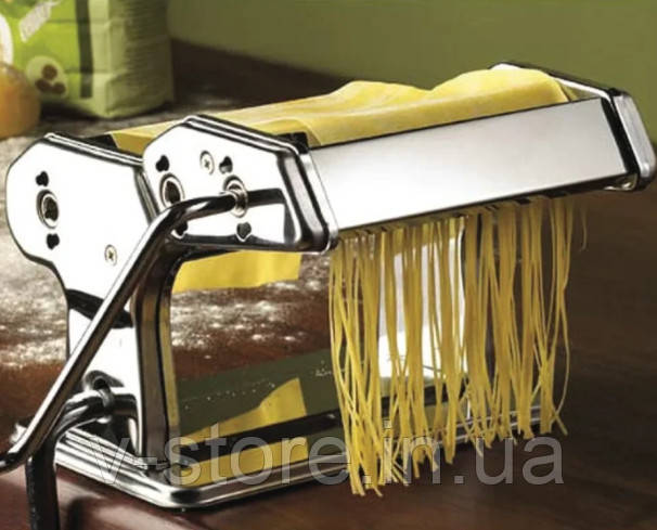 Машинка для нарізування та приготування локшини спагеті макаронів локшина - фото 10 - id-p1353739319