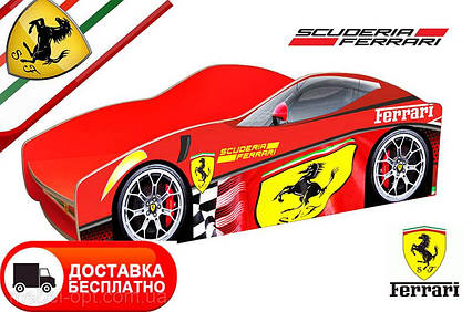 Кровать машина серия "Бренд" мод Ferrari выбор цвета для детей и подростков, фото 2