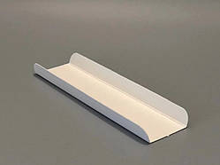 Підложка для еклерів 160х40 мм біла з бортиком