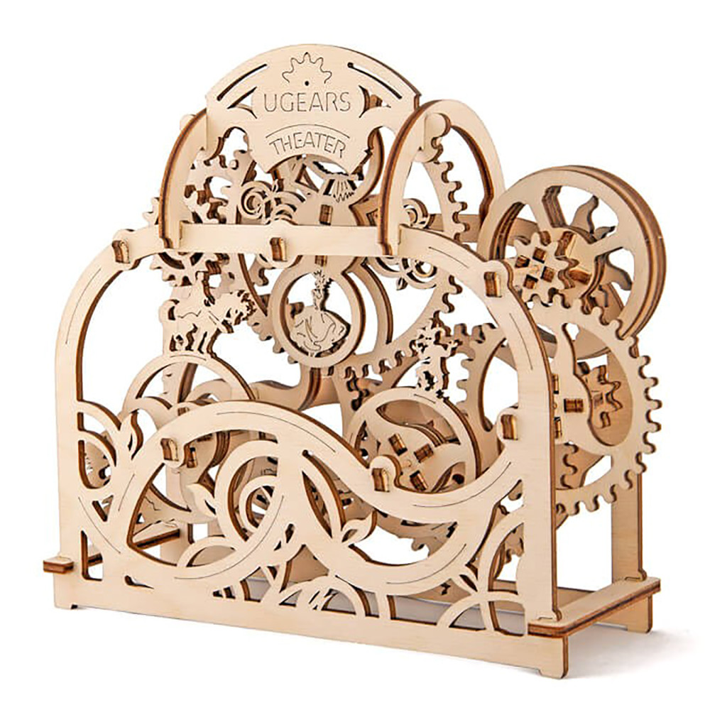 Механічний 3D пазл "Театр", 70 елементів Ugears (4820184120174)